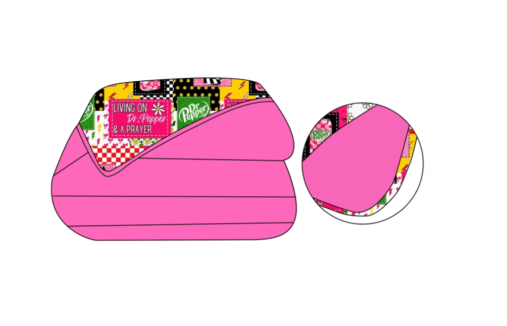 Living on Dr Pepper & a Prayer Bamboo Plush Blanket(PREORDER ARRIVING LATE AUGUST/EARLY SEPTEMBER)